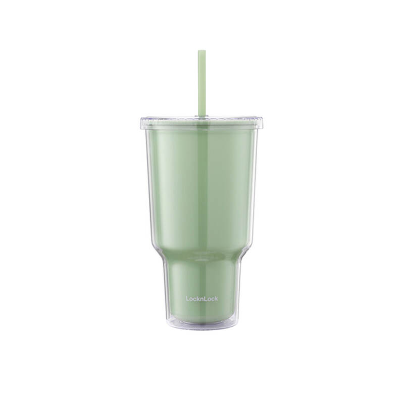 Ly Nhựa 2 Lớp Locknlock 1L - 2 Màu (Xanh Da Trời, Xanh Mint) - HAP527 image number null